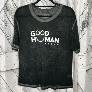 Miken Flow T-Shirt Top M “Good Human Being”